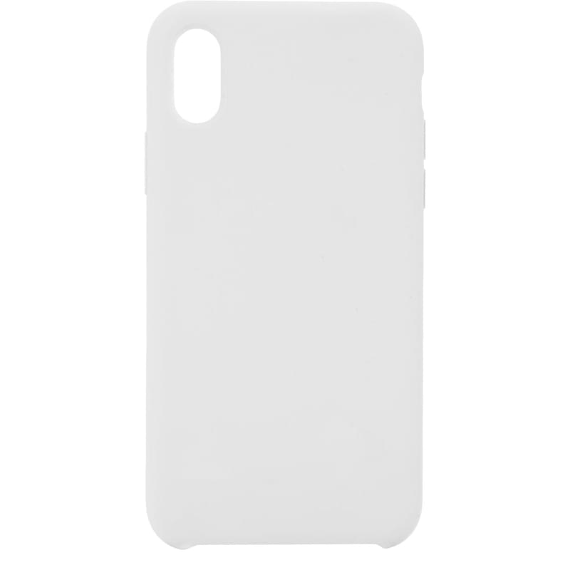 Чехол для iPhone XS/X Designskin, Силикон, Light Grey (IPXDSST8106) - фото #0, Technodom.kz