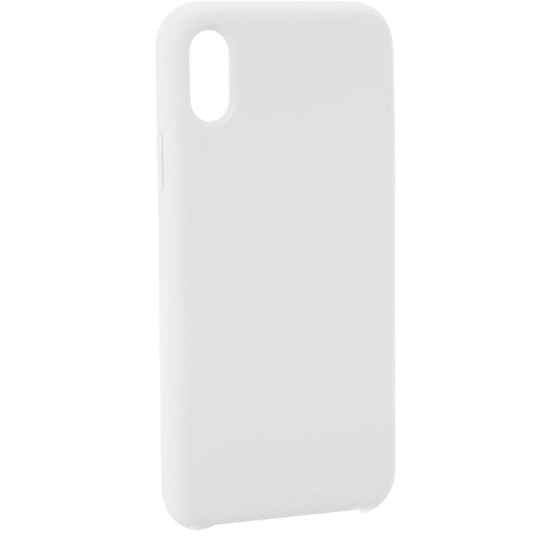 Чехол для iPhone XS/X Designskin, Силикон, Light Grey (IPXDSST8106) - фото #2, Technodom.kz