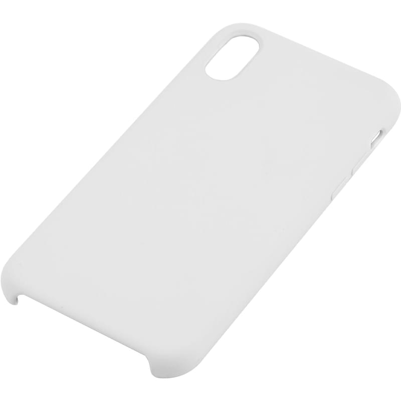 Чехол для iPhone XS/X Designskin, Силикон, Light Grey (IPXDSST8106) - фото #3, Technodom.kz