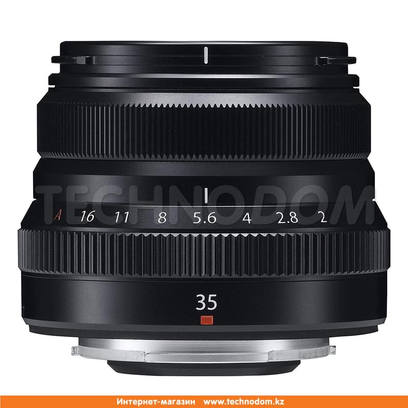 Объектив FUJIFILM FUJINON XF 35 mm f/2.0 R WR Black - фото #1, Technodom.kz