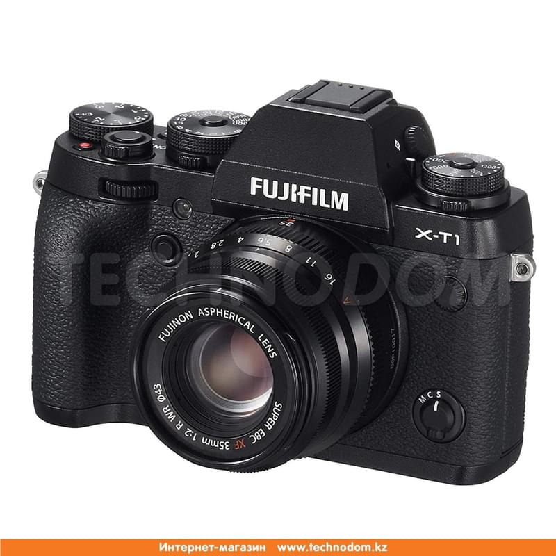Объектив FUJIFILM FUJINON XF 35 mm f/2.0 R WR Black - фото #2, Technodom.kz