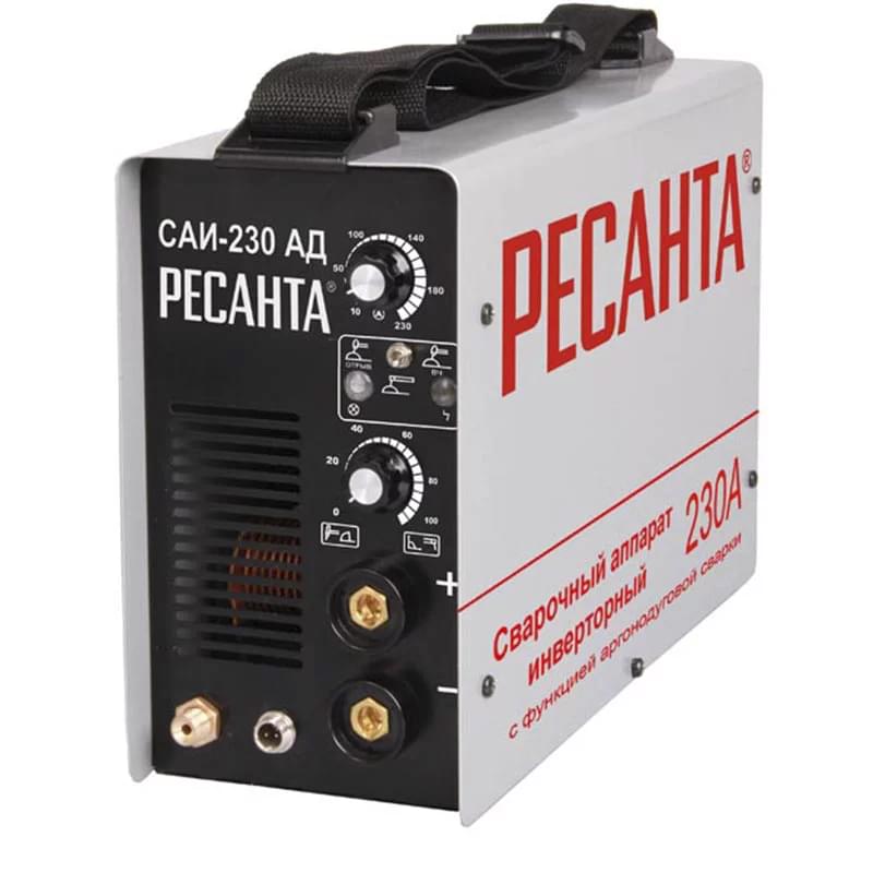 Ресанта САИ-230 АД (65/17) аргон доғалы дәнекерлеуі бар инверторлы дәнекерлеу аппараты - фото #0, Technodom.kz