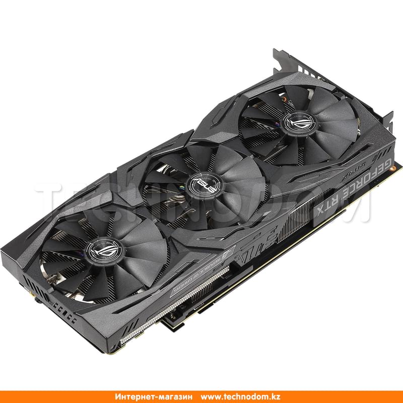 Видеокарта GeForce ASUS ROG STRIX RTX 2070 8Gb 256bit/G6 (2HDMI+2DP) (ROG-STRIX-RTX2070-O8G-GAMING) - фото #2, Technodom.kz