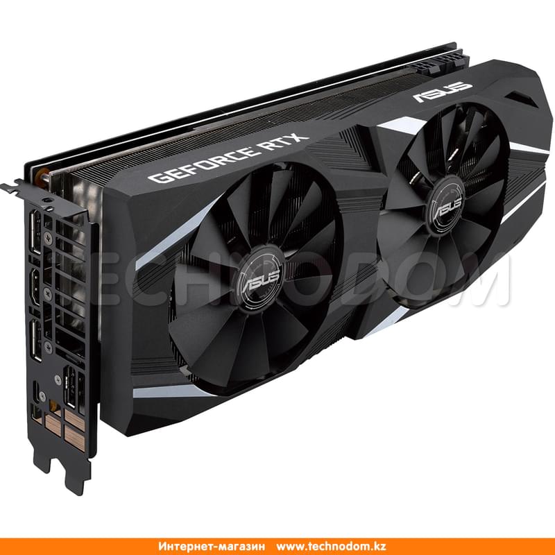 Видеокарта ASUS GeForce DUAL RTX 2070 8Gb 256bit/G6 (HDMI+3DP) (DUAL-RTX2070-O8G) - фото #3, Technodom.kz Видеокарта ASUS GeForce DUAL RTX 2070 8Gb 256bit/G6 (HDMI+3DP) (DUAL-RTX2070-O8G) - фото #3, Technodom.kz
