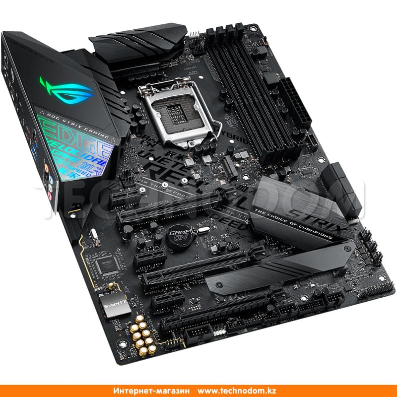 Материнская плата Asus ROG STRIX Z390-F GAMING LGA1151 4DDR4 PCI-E 3x16 3x1 (HDMI+DP) ATX - фото #4, Technodom.kz
