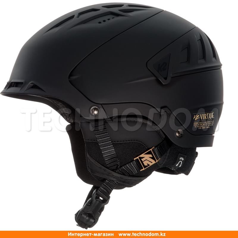 Шлем горнолыжный K2 Virtue (M, black) - фото #0, Technodom.kz