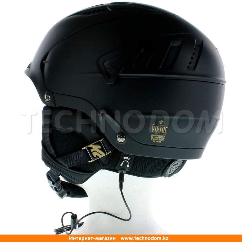 Шлем горнолыжный K2 Virtue (M, black) - фото #2, Technodom.kz