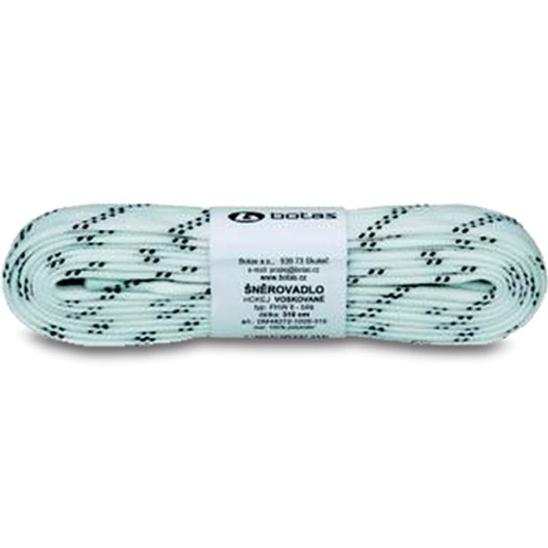 Шнурки для хоккейных коньков Botas HK PHW10 (270 cm, white/black) - фото #0, Technodom.kz