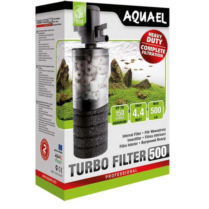 Внутренний фильтр для аквариума Aquael Turbo Filter 500 - фото #1, Technodom.kz