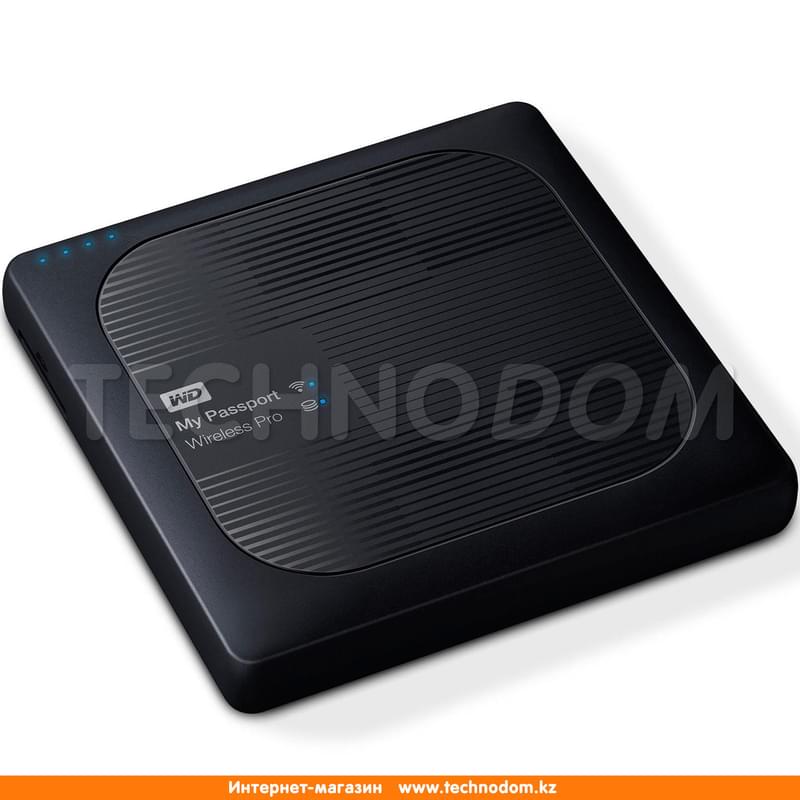 Внешний HDD (USB 3.0, SD, Wi-Fi) 4TB Western Digital MY PASSPORT WIRELESS PRO WDBSMT0040BBK - фото #2, Technodom.kz
