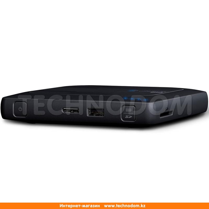 Внешний HDD (USB 3.0, SD, Wi-Fi) 4TB Western Digital MY PASSPORT WIRELESS PRO WDBSMT0040BBK - фото #5, Technodom.kz