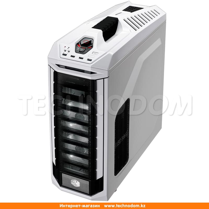 ПК корпус Cooler Master Stryker SE FullTower TG, window, White mATX (SGC-5000W-KWN2) - фото #5, Technodom.kz