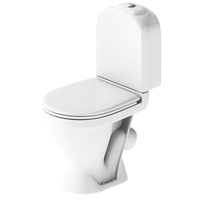 Унитаз-компакт Sanita LUXE Classic сиденье дюропласт с микролифтом CSCSLCC01040611 - фото #0, Technodom.kz