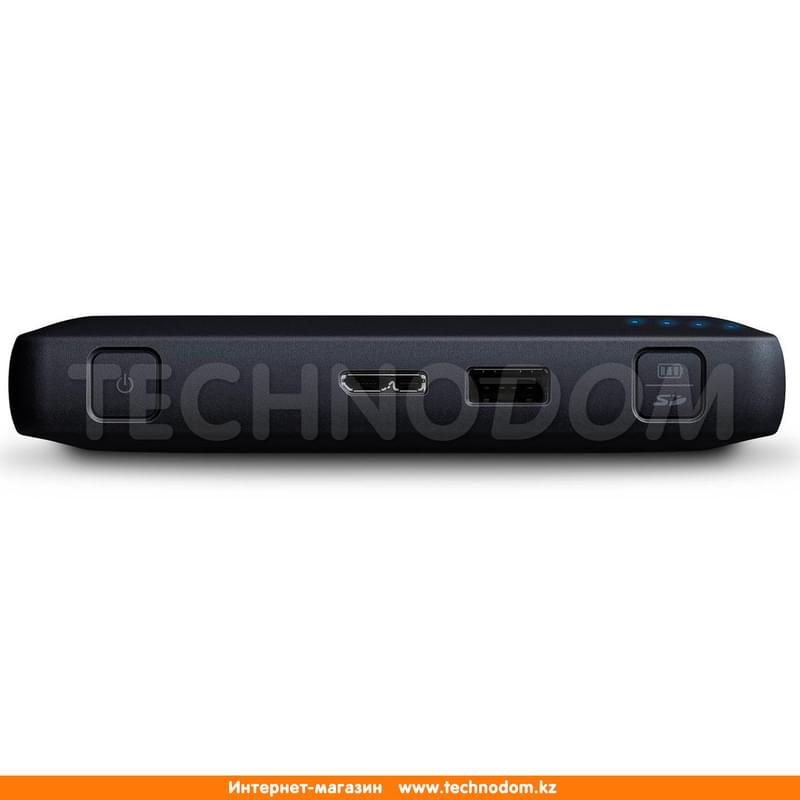 Внешний HDD (USB 3.0, SD, Wi-Fi) 1TB Western Digital MY PASSPORT WIRELESS PRO WDBVPL0010BBK - фото #5, Technodom.kz