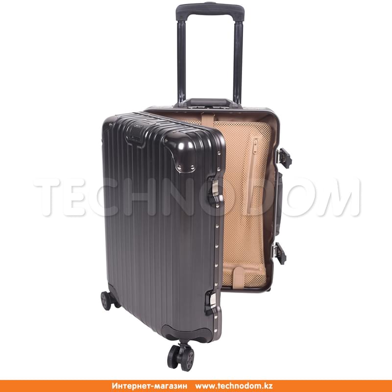 Чемодан JOCKEY 37cm, 36L, Black, поликарбонат (SL-020BK) - фото #2, Technodom.kz Чемодан JOCKEY 37cm, 36L, Black, поликарбонат (SL-020BK) - фото #2, Technodom.kz