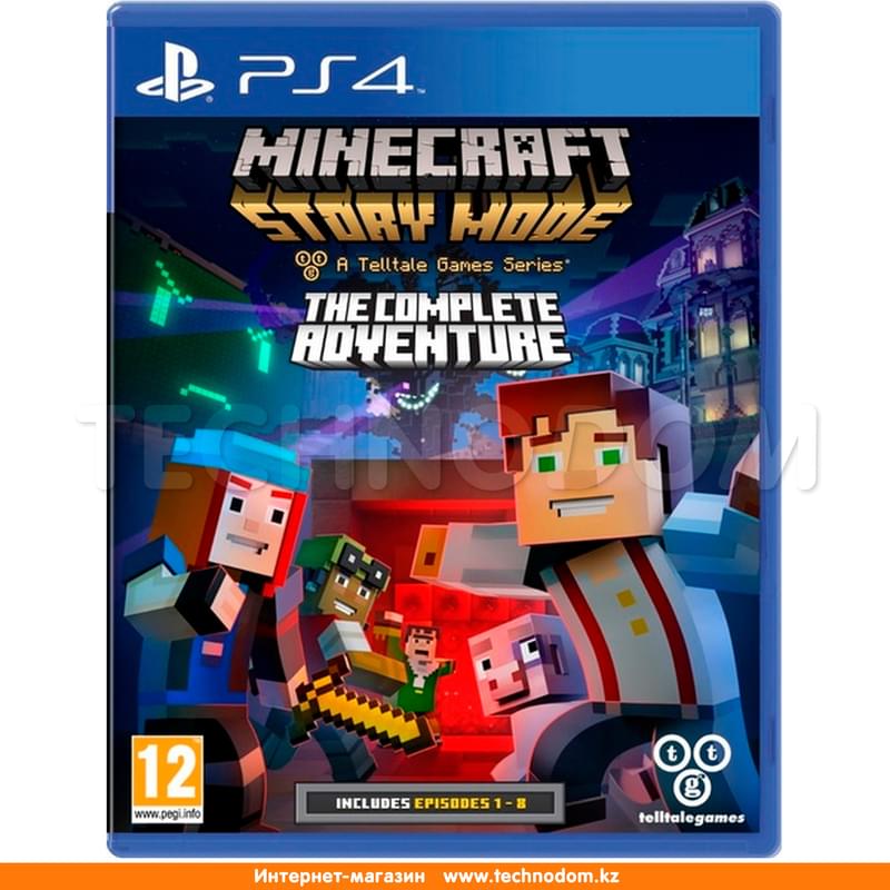 Игра для PS4 Minecraft Story Mode The Complete Adventure - фото #0, Technodom.kz