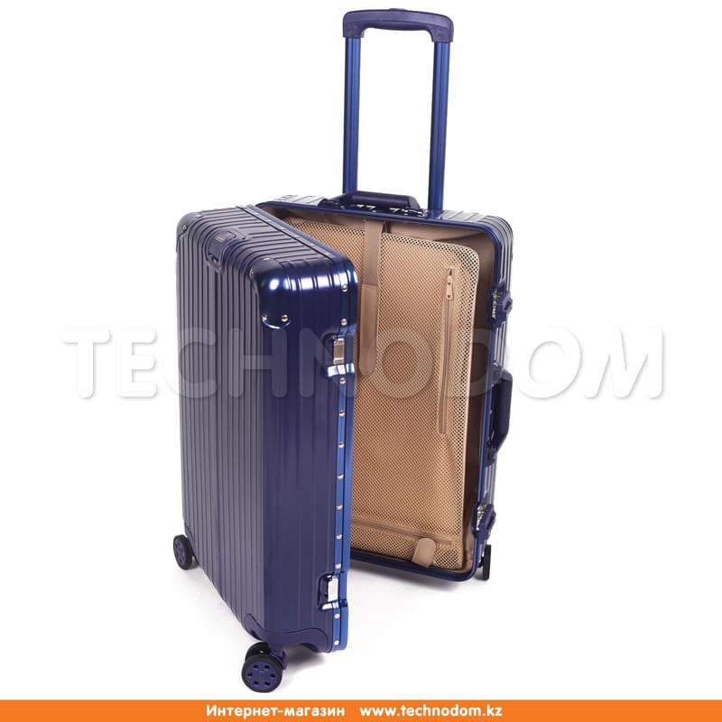 Чемодан JOCKEY 78cm, 100L, Navy, поликарбонат (SL-028NY) - фото #2, Technodom.kz