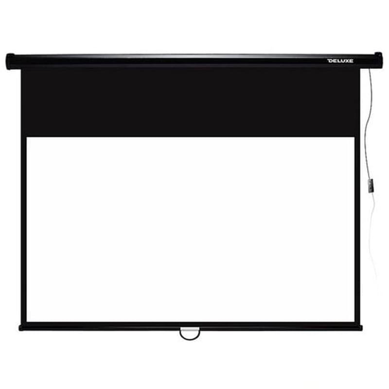 Deluxe Моторлы экраны, DLS-E274x210, қабырғаға/төбеге, 266х150 см., 16:9, Matt white - фото #0, Technodom.kz