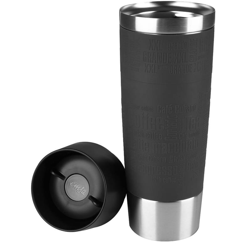 Термокружка Travel Mug Grande 0.5л Emsa 515615 (черный) - фото #1, Technodom.kz