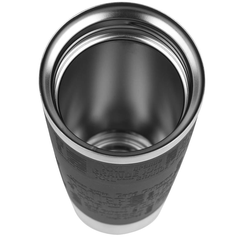 Термокружка Travel Mug Grande 0.5л Emsa 515615 (черный) - фото #2, Technodom.kz