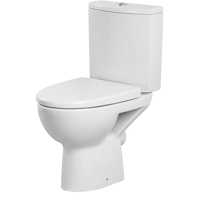 Унитаз-компакт Cersanit PARVA NEW CLEAN ON 011 3/6 сиденье дюропласт, микролифт easy-off - фото #0, Technodom.kz