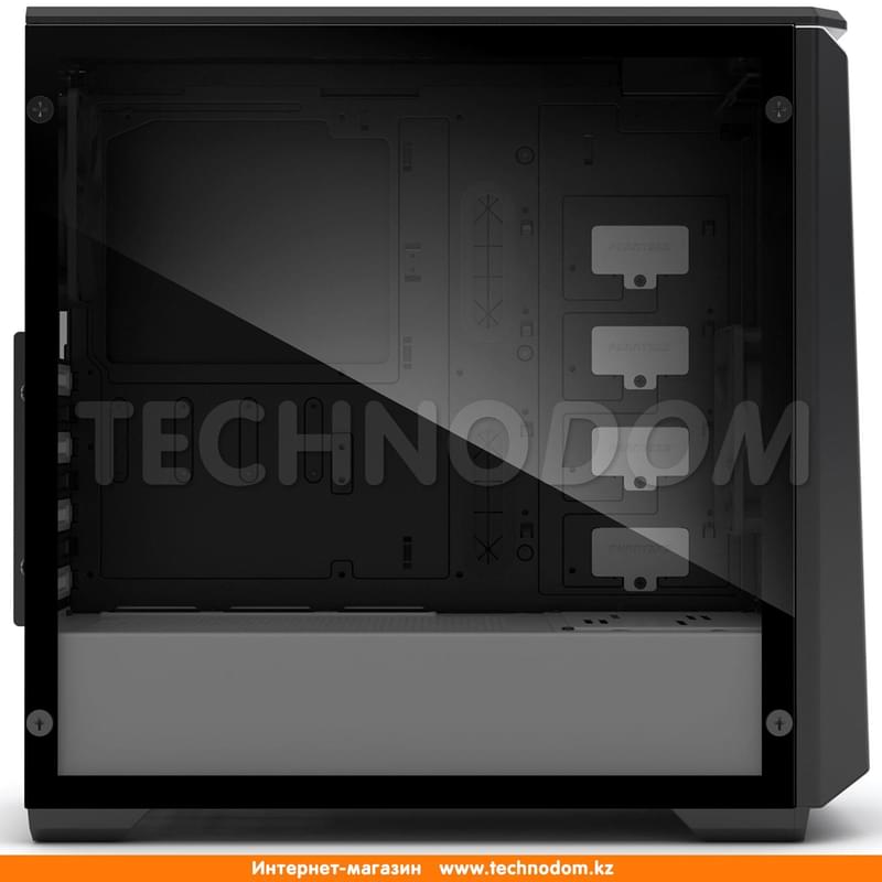 ПК корпус Phanteks Eclipse P400 TG стальной MidTower, Black/White ATX (PH-EC416PTG) - фото #4, Technodom.kz