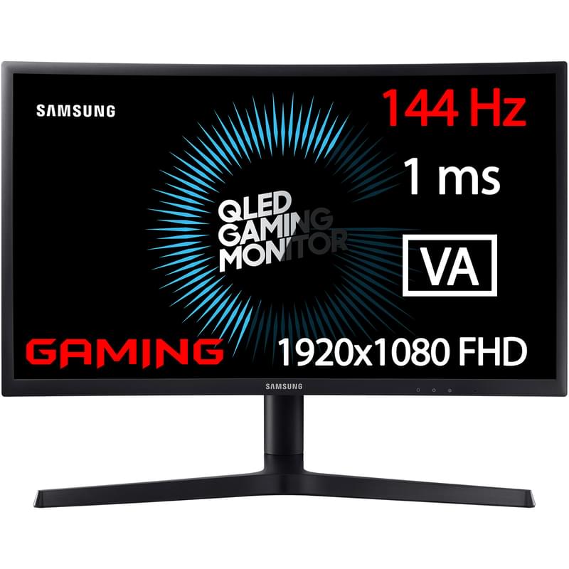 Монитор Игровой 27" Samsung LC27FG73FQIX 1920х1080 16:9 VA 144ГЦ (2HDMI+DP) Curved Black - фото #0, Technodom.kz