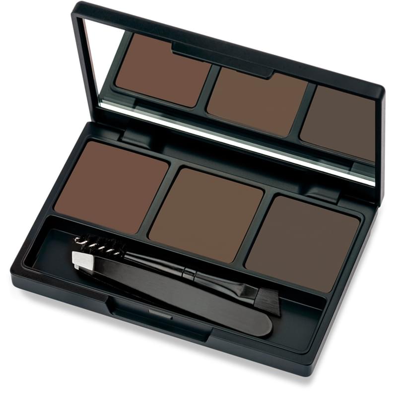 Косметический набор для бровей Eyebrow Styling Kit № 03 темные оттенки, Golden Rose, 3*2,5 гр - фото #0, Technodom.kz
