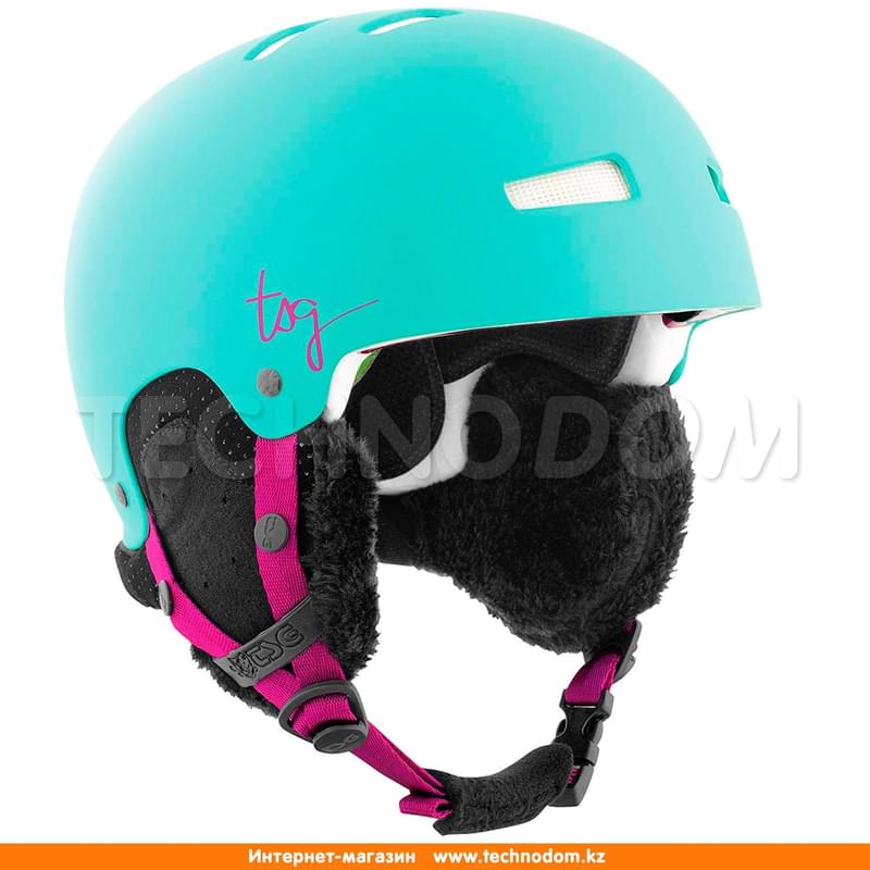 Шлем горнолыжный TSG Lotus Solid Color (S/M, satin teal) - фото #0, Technodom.kz