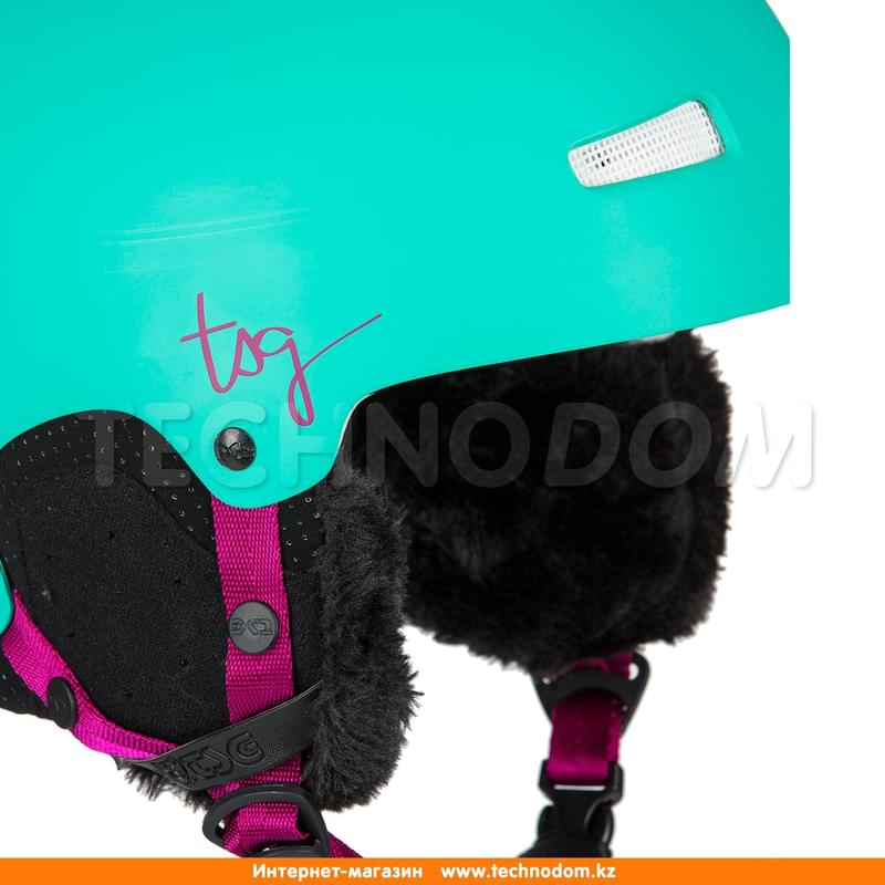 Шлем горнолыжный TSG Lotus Solid Color (S/M, satin teal) - фото #1, Technodom.kz