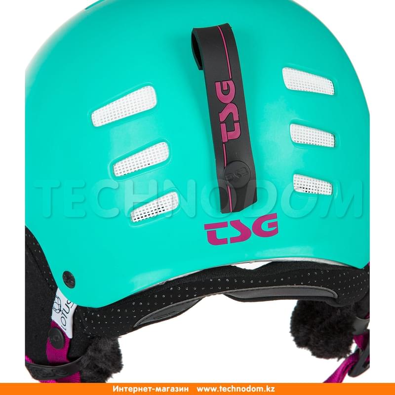 Шлем горнолыжный TSG Lotus Solid Color (S/M, satin teal) - фото #2, Technodom.kz