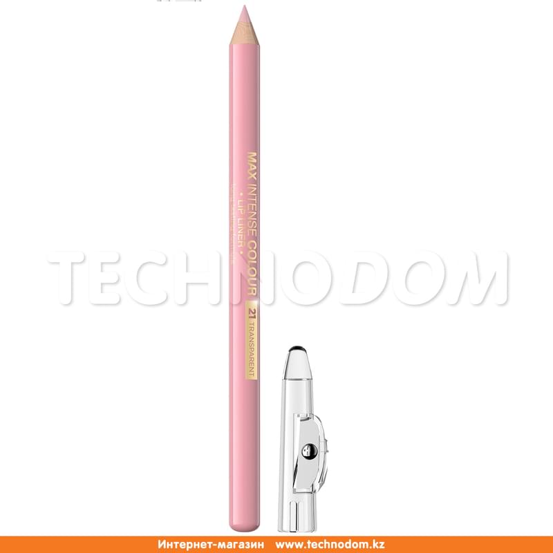 Контурный карандаш для губ 21 -Transparent серии Max Intense Colour, Eveline Cosmetics - фото #1, Technodom.kz