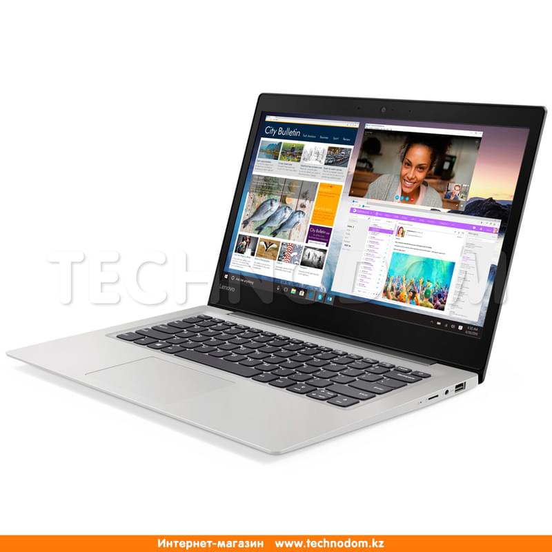 Ноутбук Lenovo IdeaPad S130 Pentium N5000 / 4ГБ / 128SSD / 14 / Win10 / (81J20070RK) - фото #1, Technodom.kz