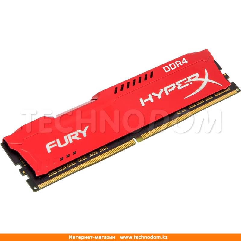 Оперативная память DDR4 DIMM 16GB/2666MHz PC4-21300 Kingston HyperX FURY Red (HX426C16FR/16) - фото #0, Technodom.kz