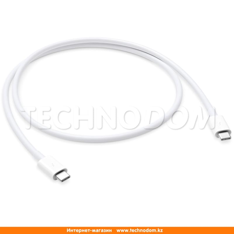 Кабель Thunderbolt 3 - Thunderbolt 3, Apple, 0.8м (MQ4H2ZM/A) - фото #1, Technodom.kz