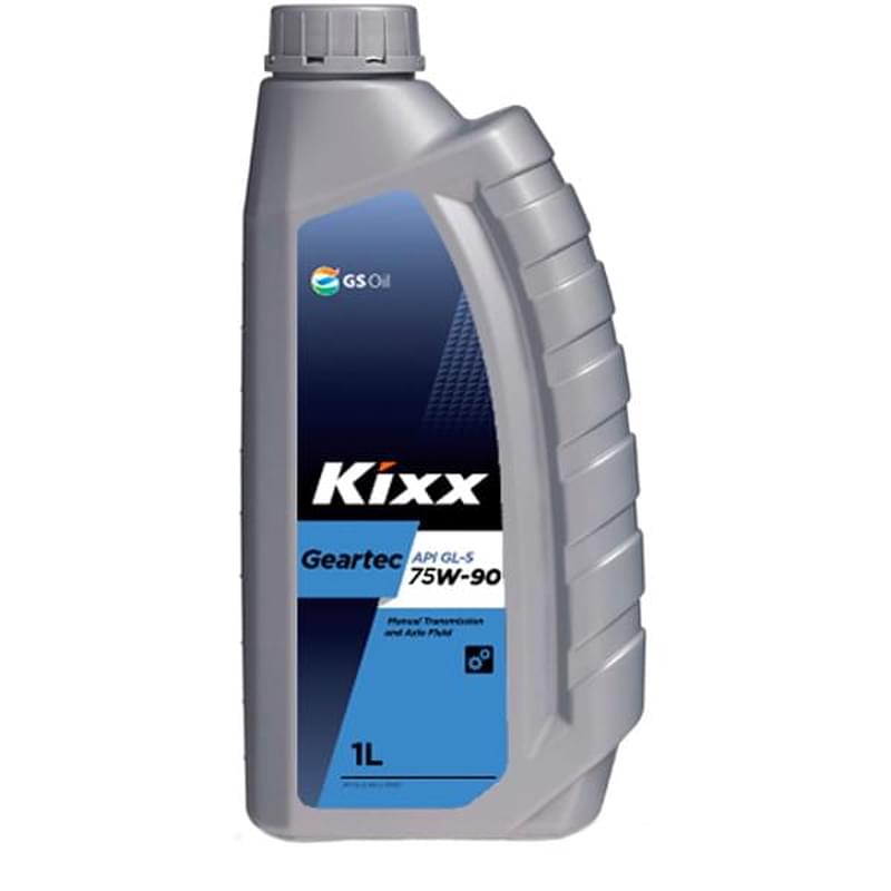 Трансмиссионное масло KIXX Geartec SAE 75W90 API GL-5 1л - фото #0, Technodom.kz
