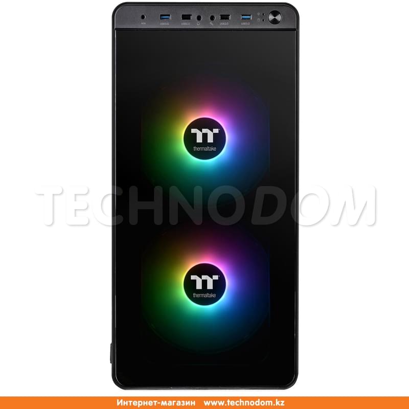 ПК корпус Thermaltake View 37 ARGB Edition Mid Tower, window, Black mATX (CA-1J7-00M1WN-04) - фото #6, Technodom.kz
