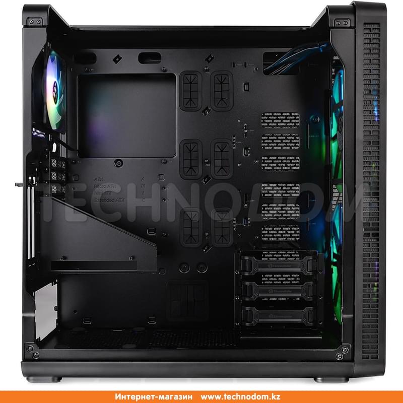 ПК корпус Thermaltake View 37 ARGB Edition Mid Tower, window, Black mATX (CA-1J7-00M1WN-04) - фото #10, Technodom.kz