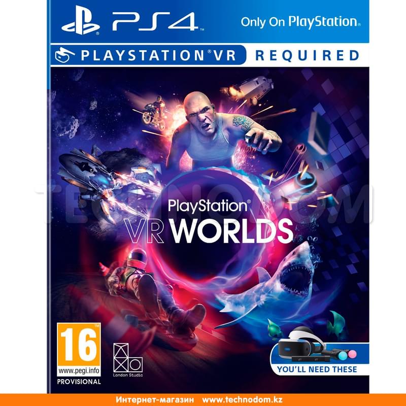 Шлем виртуальной реальности Playstation VR + Камера + 5 Игр (CUH-ZVR2+PSVR-MegaVCH+CUH-ZEY2) - фото #13, Technodom.kz