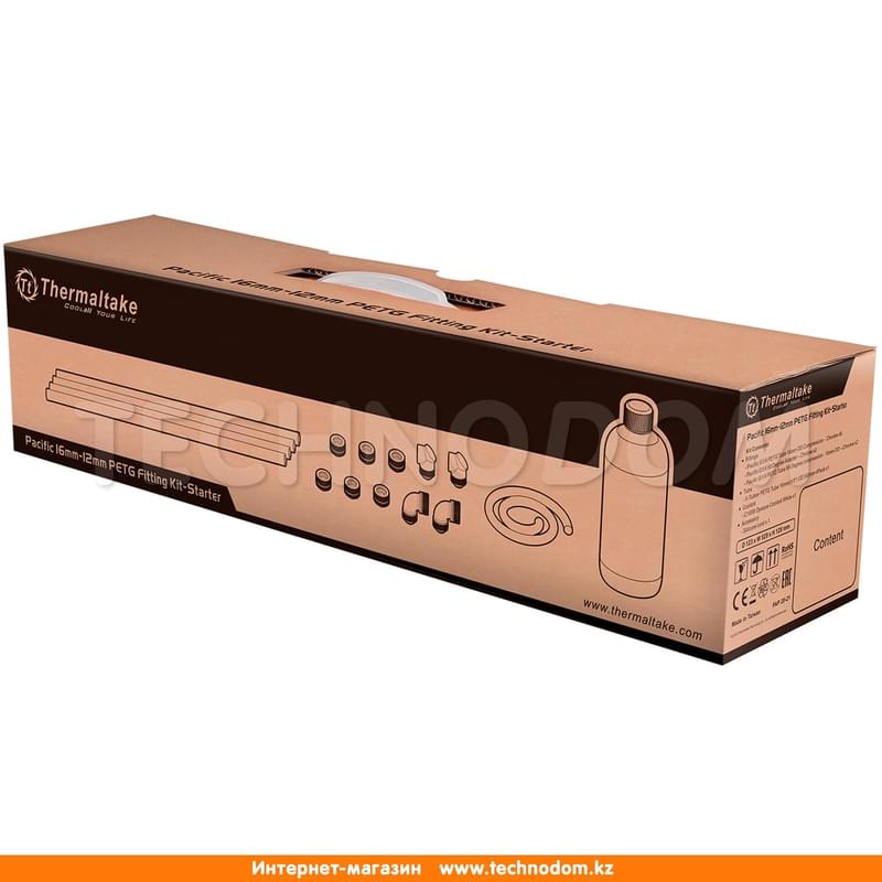 Комплект для СВО Thermaltake Pacific PETG Fitting Kit-Starter (CL-W154-CU00WT-A) - фото #3, Technodom.kz