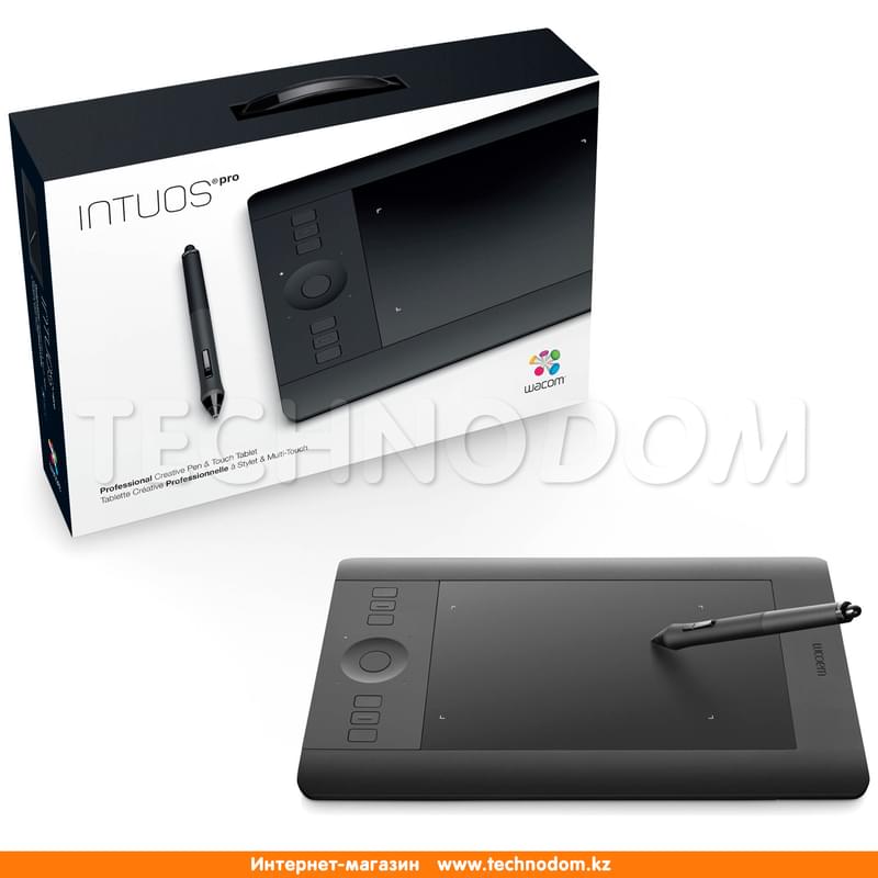 Графический планшет Wacom Intuos Pro Small, Чёрный (PTH-451) - фото #3, Technodom.kz Графический планшет Wacom Intuos Pro Small, Чёрный (PTH-451) - фото #3, Technodom.kz