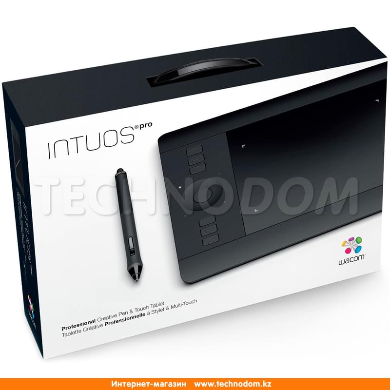 Графический планшет Wacom Intuos Pro Small, Чёрный (PTH-451) - фото #4, Technodom.kz Графический планшет Wacom Intuos Pro Small, Чёрный (PTH-451) - фото #4, Technodom.kz