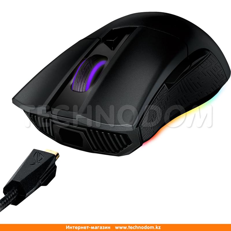 Мышка игровая проводная Asus ROG GLADIUS II ORIGIN RGB - фото #3, Technodom.kz
