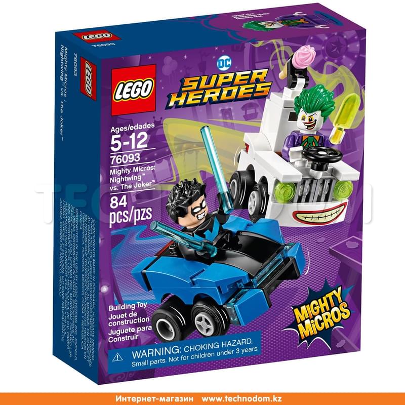Игрушка Супер Герои Mighty Micros: Найтвинг против Джокера™ (76093) - фото #0, Technodom.kz