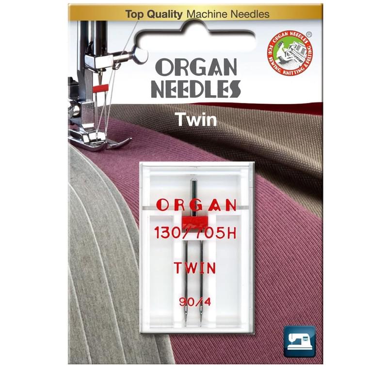 ORGAN TWIN 130/705H №90/4,0 қосарлы әмбебап инесі (1 дана) (Блистер) - фото #0, Technodom.kz