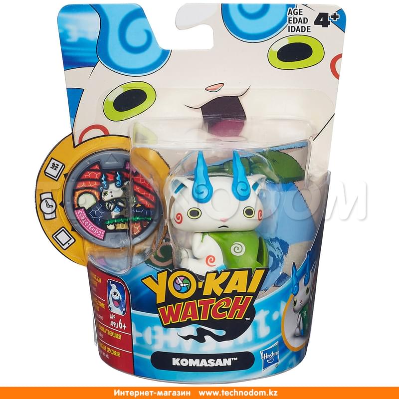 Игрушка Hasbro Yokai Watch ЙО-КАЙ ВОТЧ: Фигурка с медалью - фото #5, Technodom.kz