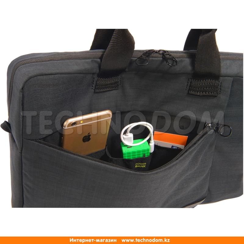 Сумка для ноутбука 15.6" Tucano Svolta Large, Black, нейлон (BSVO15-BK) - фото #4, Technodom.kz