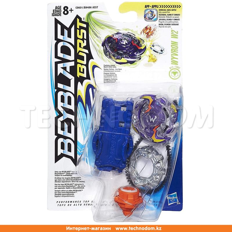 Игрушка Hasbro Bey Blade БЕЙБЛЭЙД: Волчок с пусковым устройством - фото #11, Technodom.kz