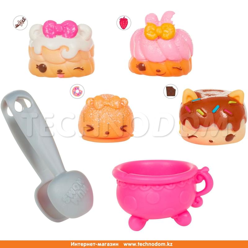 Фигурки коллекционные Num Noms, 4 шт. в упаковке, серия 3 - фото #2, Technodom.kz