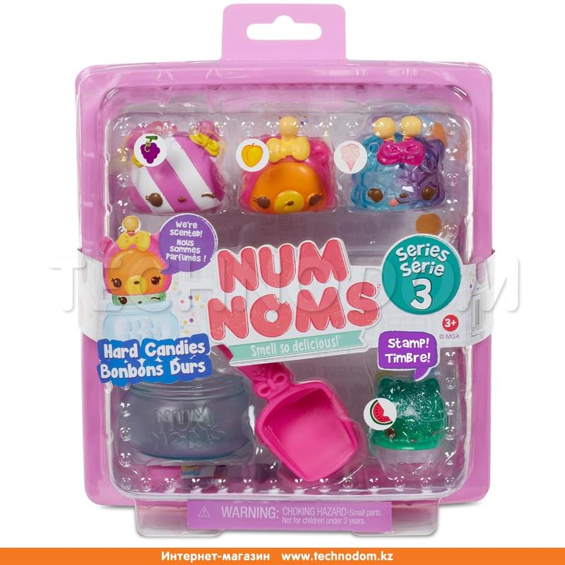 Фигурки коллекционные Num Noms, 4 шт. в упаковке, серия 3 - фото #3, Technodom.kz